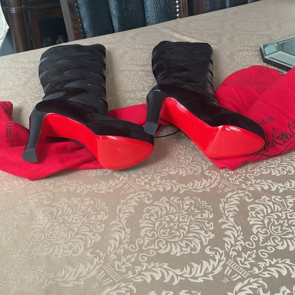 Christian Louboutin knee high boots - Picture 4 of 6